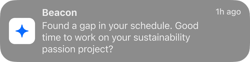 Notification preview